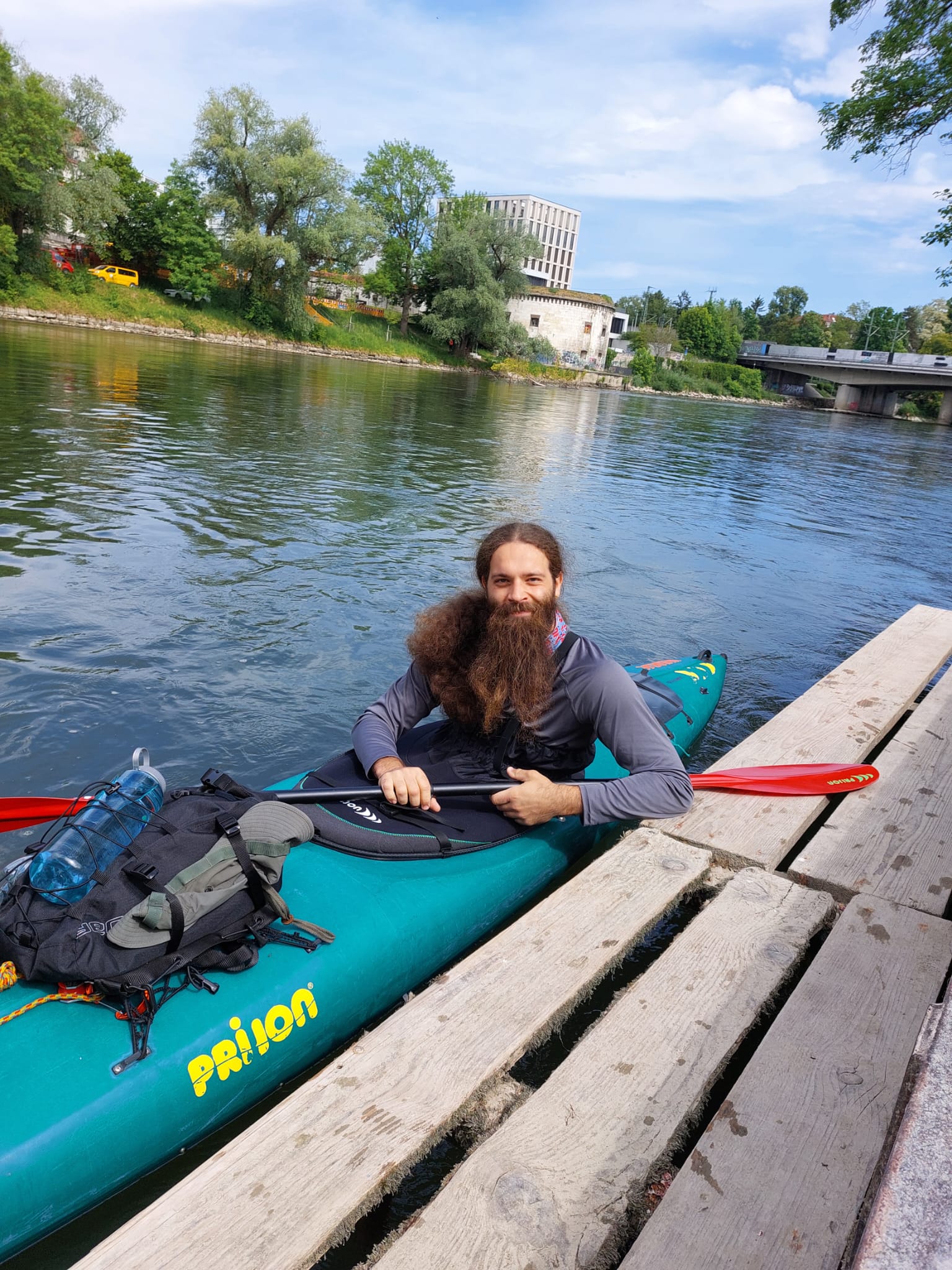 Schwandorfer paddelte bis zum Schwarzen Meer